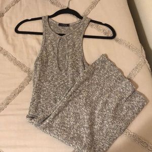 Tight fitted super comfy grey dress